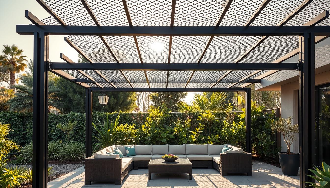 برجولات حديد الدمام 2026 – صلابة وأناقة عصرية