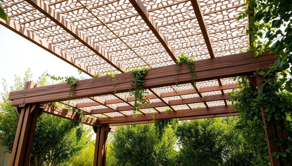 برجولات خشبية