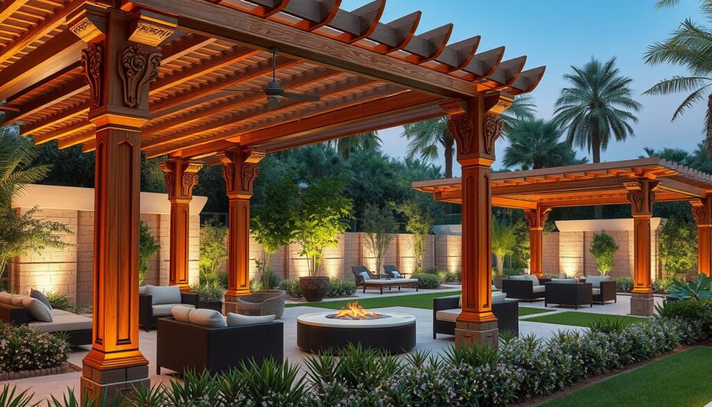 برجولات فلل