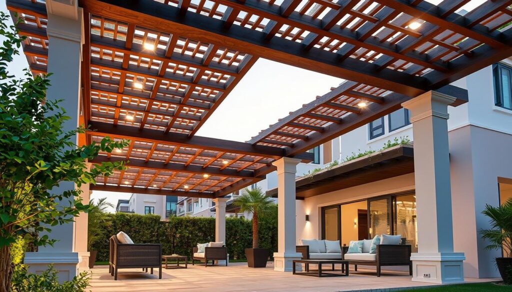 برجولات فلل