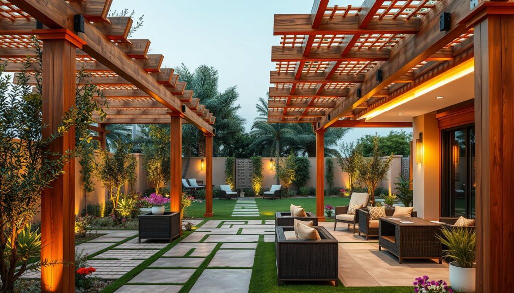 برجولات فلل