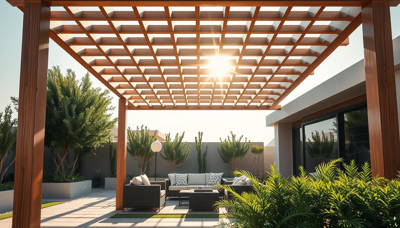 برجولات عصرية وجودة عالية من ريادة الشرقية