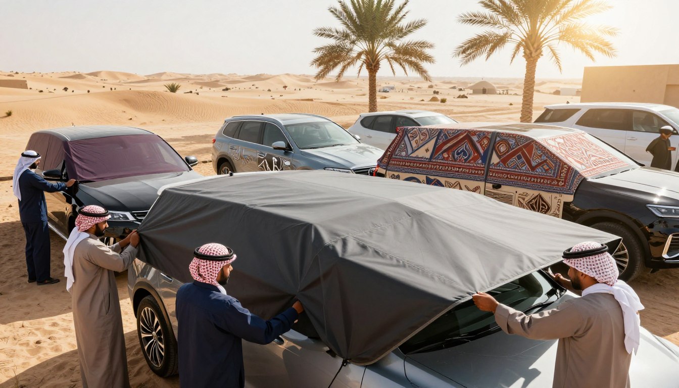 مظلات سيارات الأحساء: الحلول المثلى لحماية المركبات