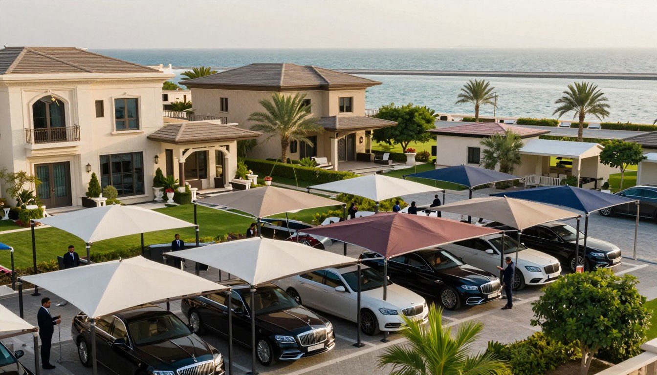 تركيب مظلات سيارات