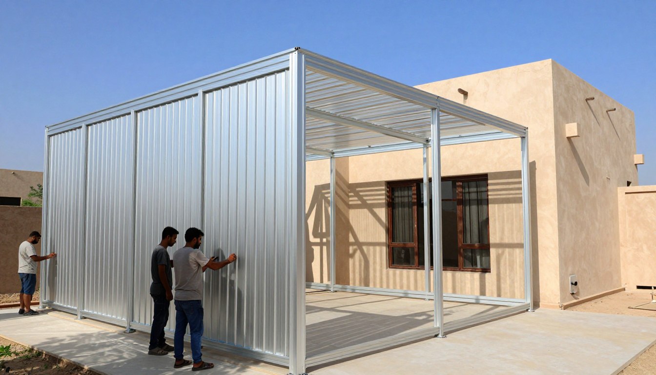 تركيب سواتر المنيوم في الخبر: دليل أفضل أنواع السواتر لمناخ المنطقة الشرقية