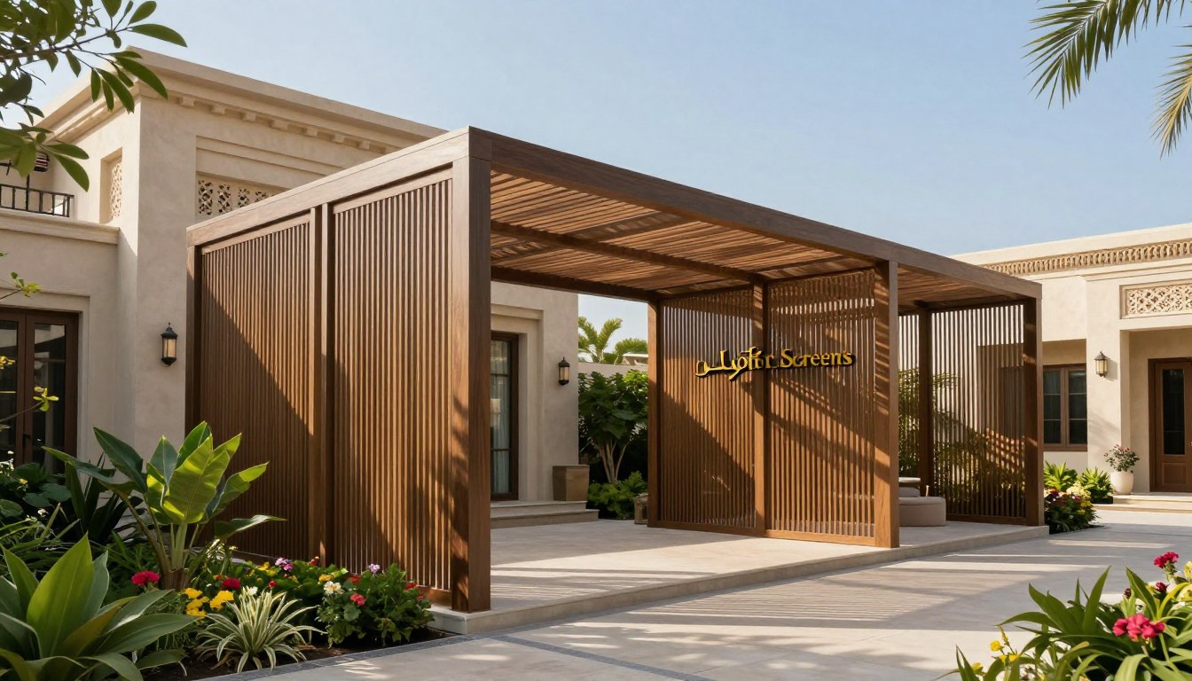 سواتر اللوفر في الدمام: حل مثالي للتهوية والخصوصية الكاملة