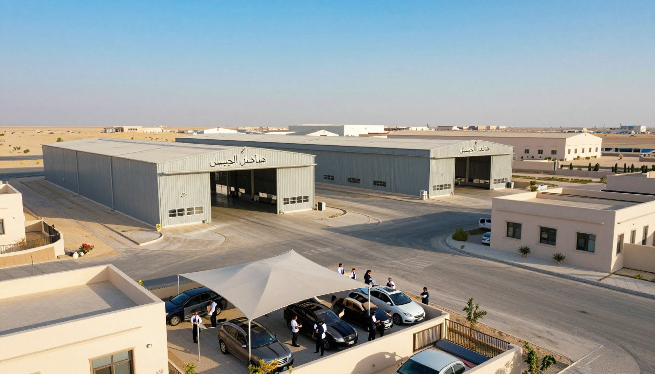 هناجر الجبيل